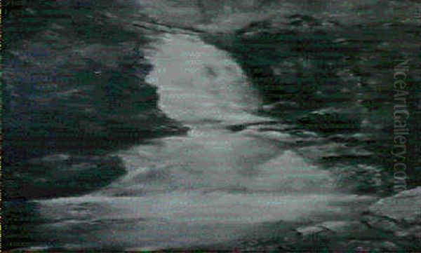 Waterfall In The White Mountains - view 1