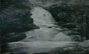 Waterfall In The White Mountains by Jean Paul Selinger