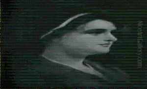 Reverie/portrait Of A Young Woman by Jean Paul Selinger