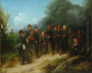 Prussian Soliders by Christian Sell the Elder