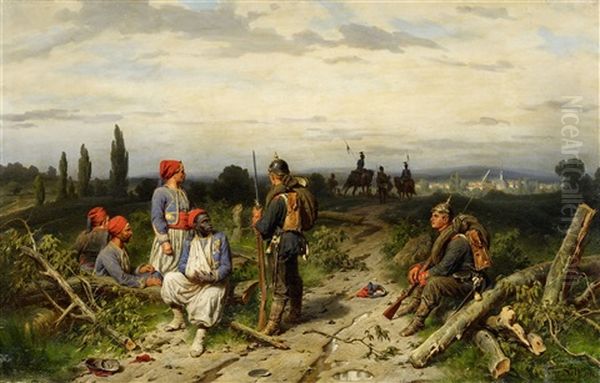 Captured Zouaves - view 1