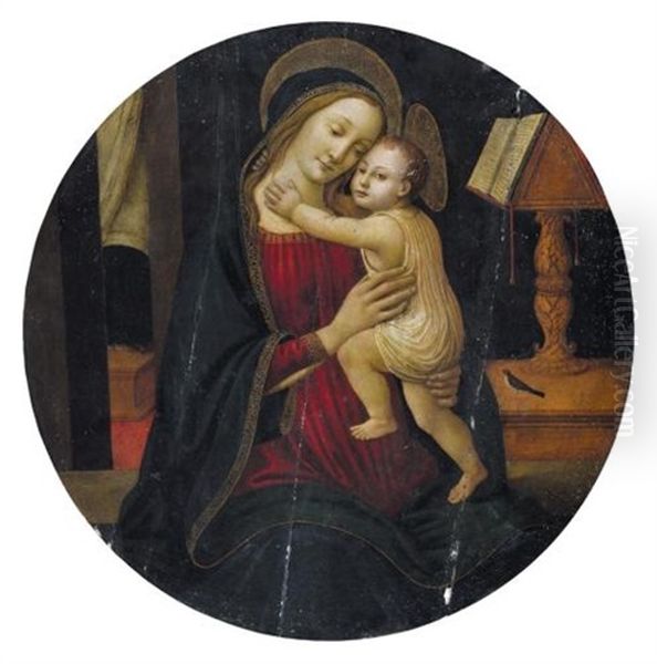 The Madonna And Child In An Interior - view 1