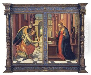 The Annunciation by Jacopo Del Sellaio