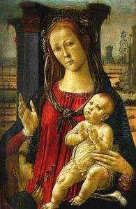 The Madonna And Child With The Infant Saint John The Baptist