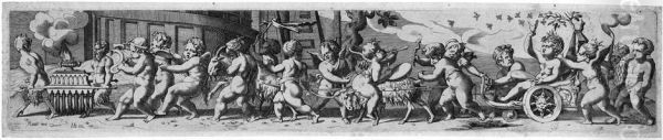 Fries Mit Triumph Des Bacchus - view 1