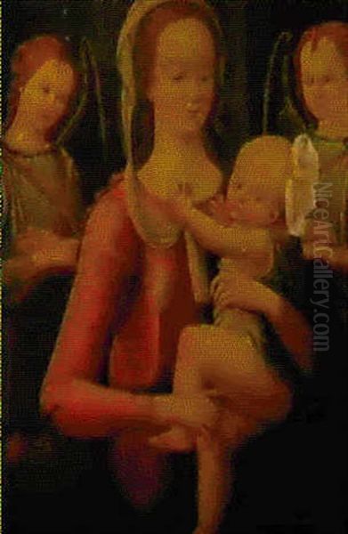 Madonna Col Bambino E Angeli - view 1