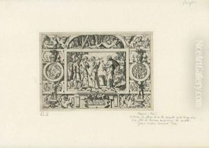Ino, Fille De Cadmos, Empoisonne La Recolte. Planche Pour Histoire De Jason Et De La Toison D'or by Rene Boyvin