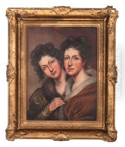 Portrait Of Eleanor And Rosalba Peale by Anna Peale Sellers
