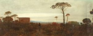 Paysage De Mediterranee by Charles Sellier