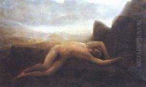 La Mort De Leandre by Charles Sellier