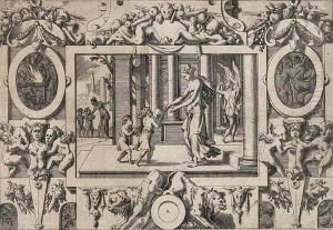 I Dioscuri E Creusa by Rene Boyvin