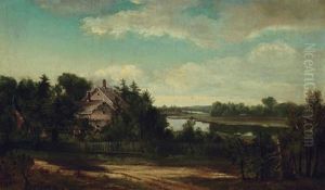 Bowman's Homestead On The Cayuga River