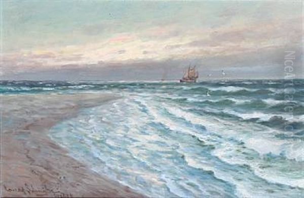 Beach Scene From Skagen - view 1
