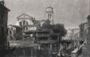 Venetian Canal Scene