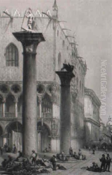 Flower Market, Venice - view 1
