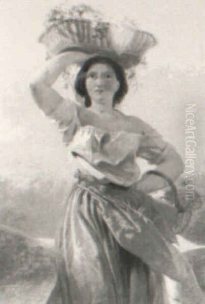 The Flower Girl - view 1