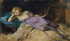Giovane Fumatrice
