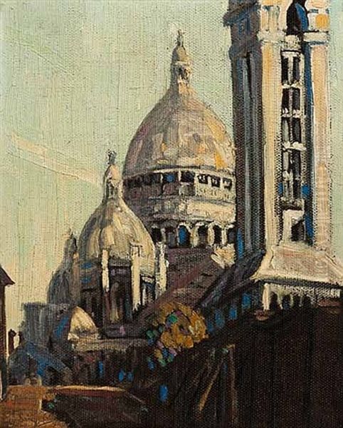 La Basilique Du Sacre Coeur De Montmatre - view 1