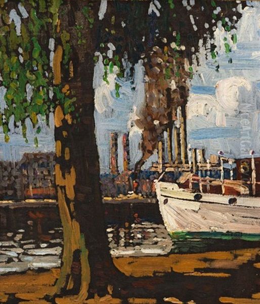 Entering The Harbour - view 1