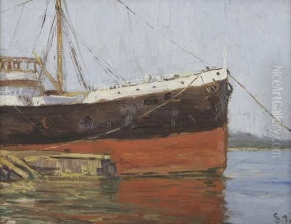 Ship In Durban Harbour - view 1
