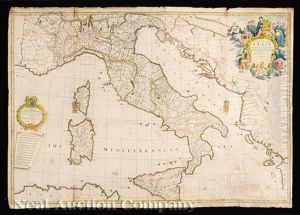 A New Map Of Italy