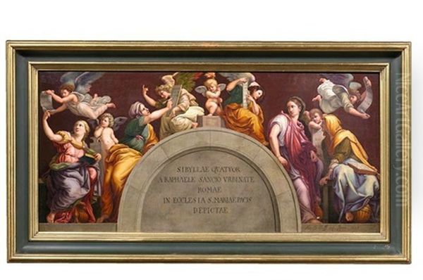 Die Vier Sibyllen (after Raphael) - view 1