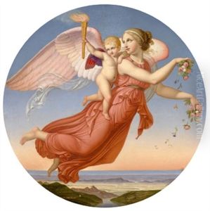 Allegorische Darstellung by Adolf (Carl) Senff