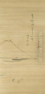 Zen Mountain Fuji by Gibon Sengai