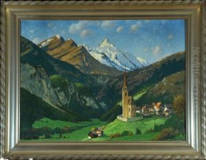 Heiligenblut Am Grosglockner by Ludwig Von Senger