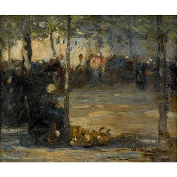 Bruges Market - view 1