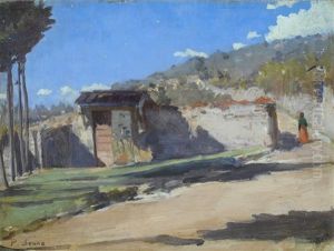 Scorcio Di Strada Di Campagna by Pietro Senno