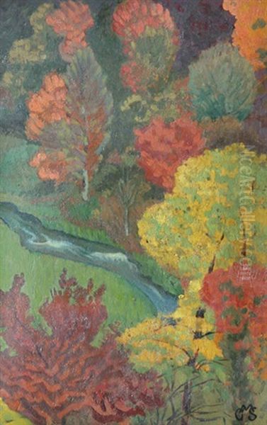 Paysage D'automne A Chateauneuf - view 1