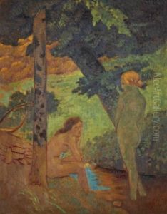 Deux Jeunes Filles Au Bain by Paul Serusier