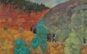 Bretons Dans La Lande by Paul Serusier