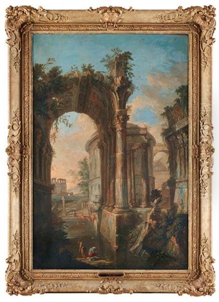 Capriccio Med Figurer - view 1
