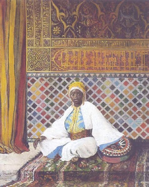 Jeune Marocaine Aux Boucles D'oreilles - view 1