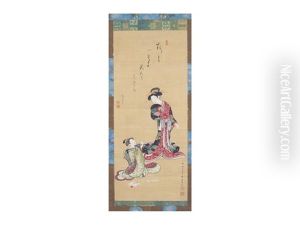 Beautiful Women by Tsukioka Sessai