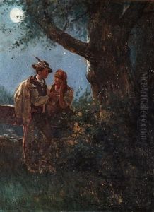 Para Goralska W Swietle Ksiezyca