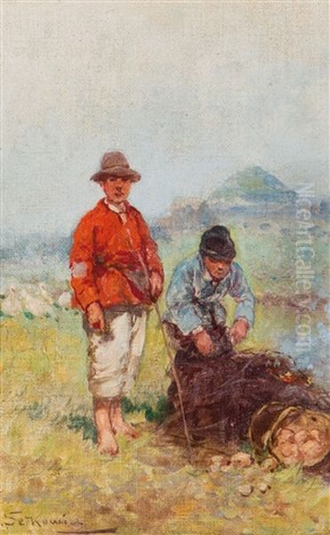 Pastuszkowie Przy Ognisku - view 1