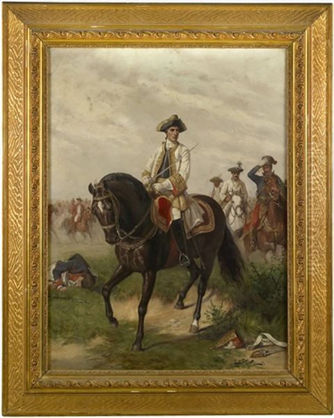 Feldmarschall Ernst Gideon Freiherr Von Laudon Zu Pferde - view 1