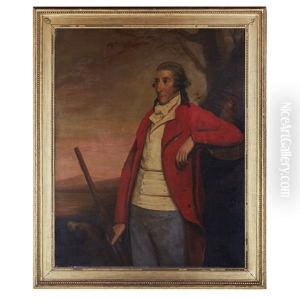 Portrait Of Captain David Skene Of 28th Foot by John Thomas (Seaton) Seton