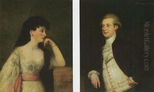 Portrait Of Joseph Champion by John Thomas (Seaton) Seton