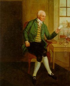 Portrait Of A Gentleman by John Thomas (Seaton) Seton