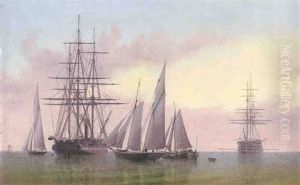 Shipping And Craft by William Frederick Settle