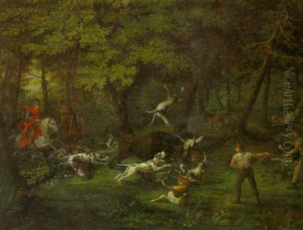 Bisonjagd Im Eichenwald - view 1