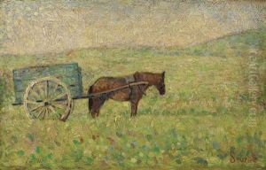 Attelage Rural by Georges Seurat