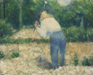 Casseur De Pierres, Le Tas De Pierres by Georges Seurat