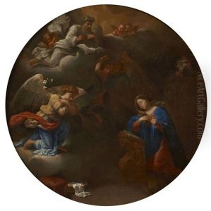 L'annonciation by Pierre de Seve