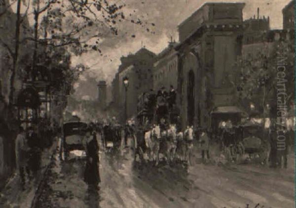 Paris Street Scene - view 1