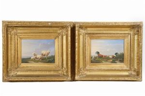 Pair Of Barnyard Portraits